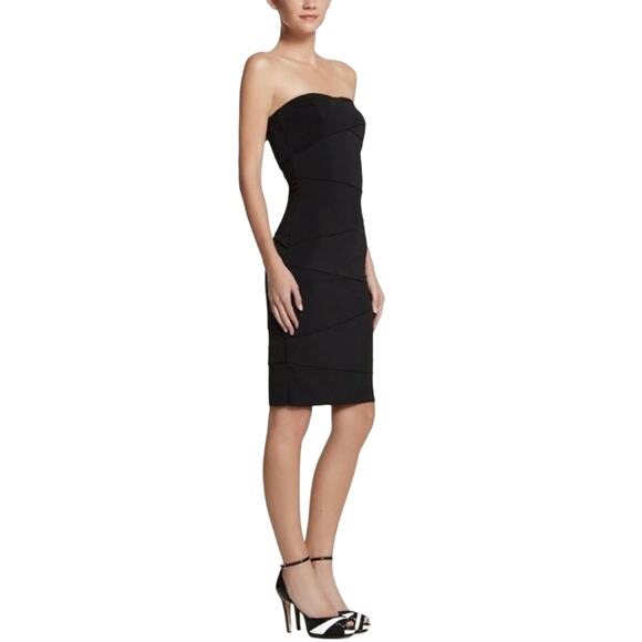 NWT! WHBM Instantly Slimming Strapless Dress - Size 2 - Picture 2 of 9